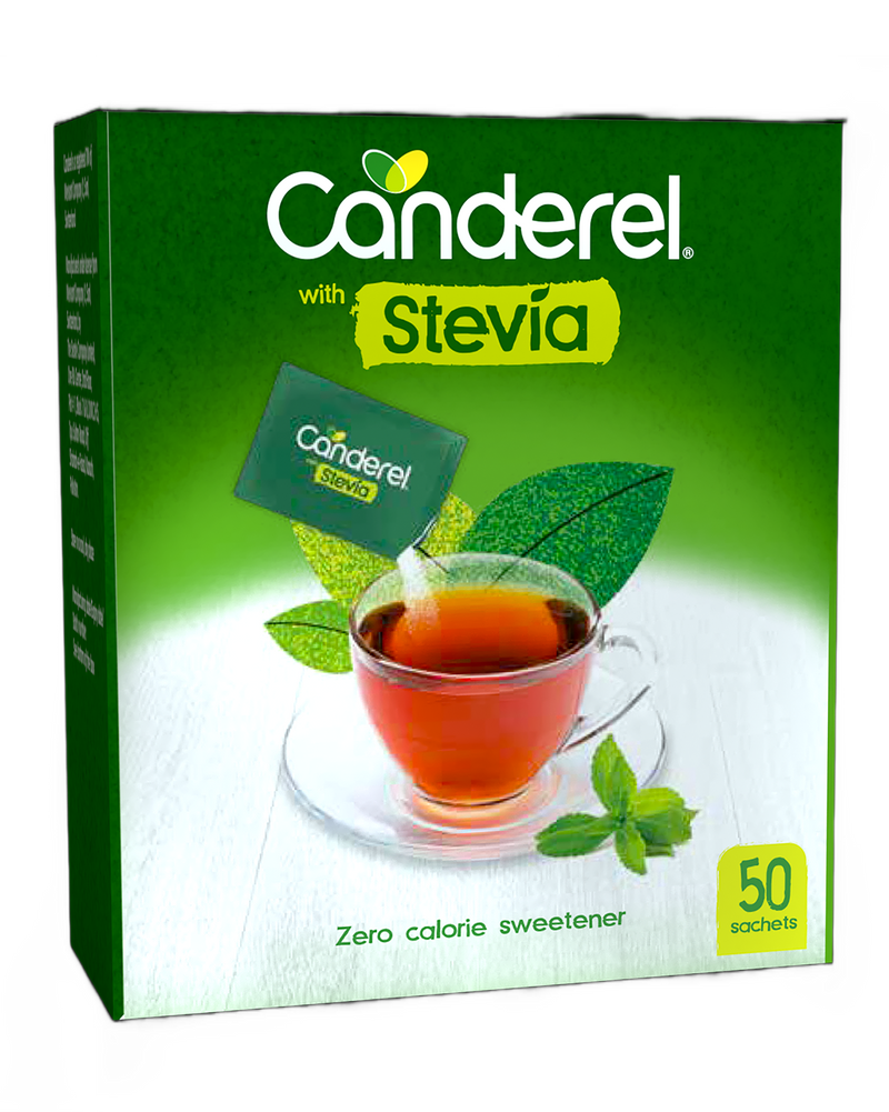 Canderel Stevia Sachet Box
