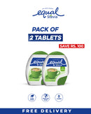 Pack of 2 Equal Stevia Tablets