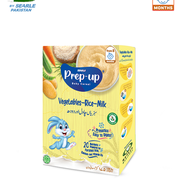 Prepup Vegetables Rice Milk