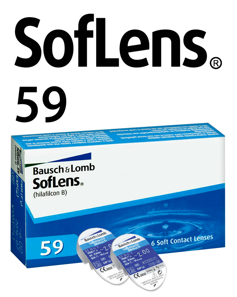 Soflens 59 (Pack of 6 Lenses)