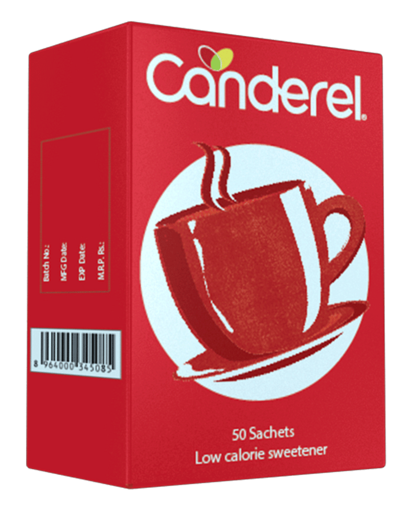 Canderel Sachet Box
