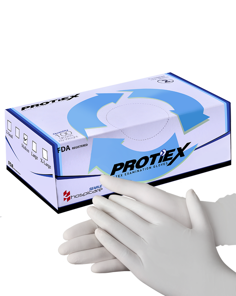 Protiex Latex Examination Gloves (Powdered)