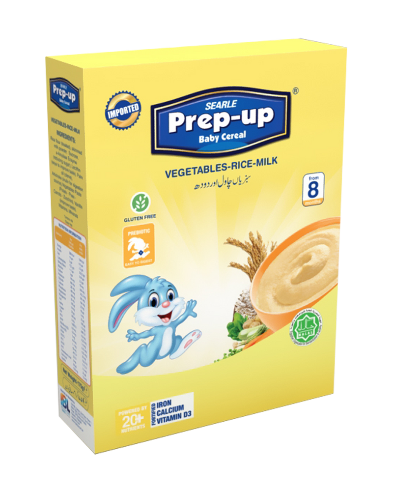 Prepup Vegetables Rice Milk
